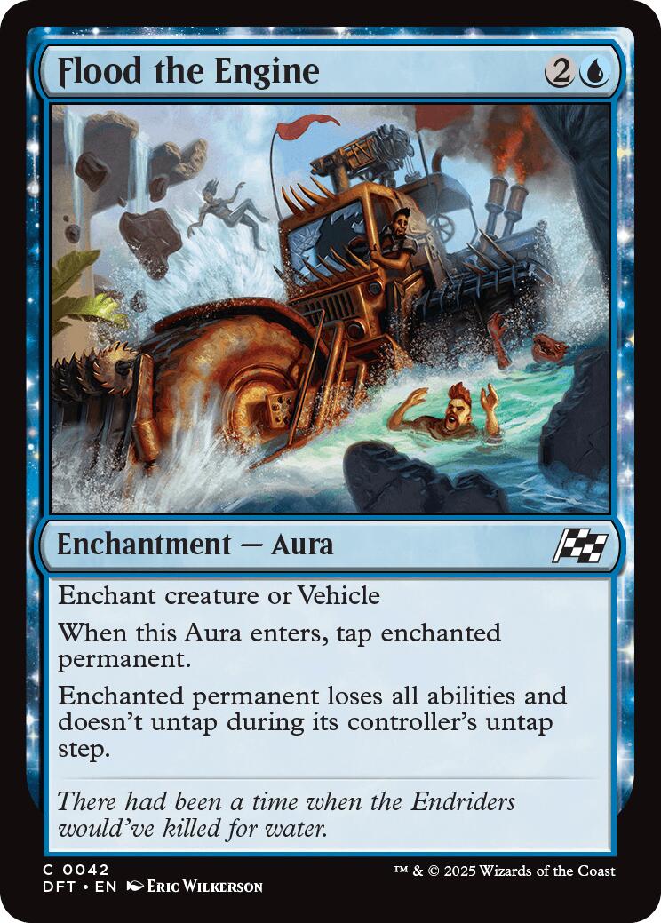 Flood the Engine – Aetherdrift (Magic: The Gathering)