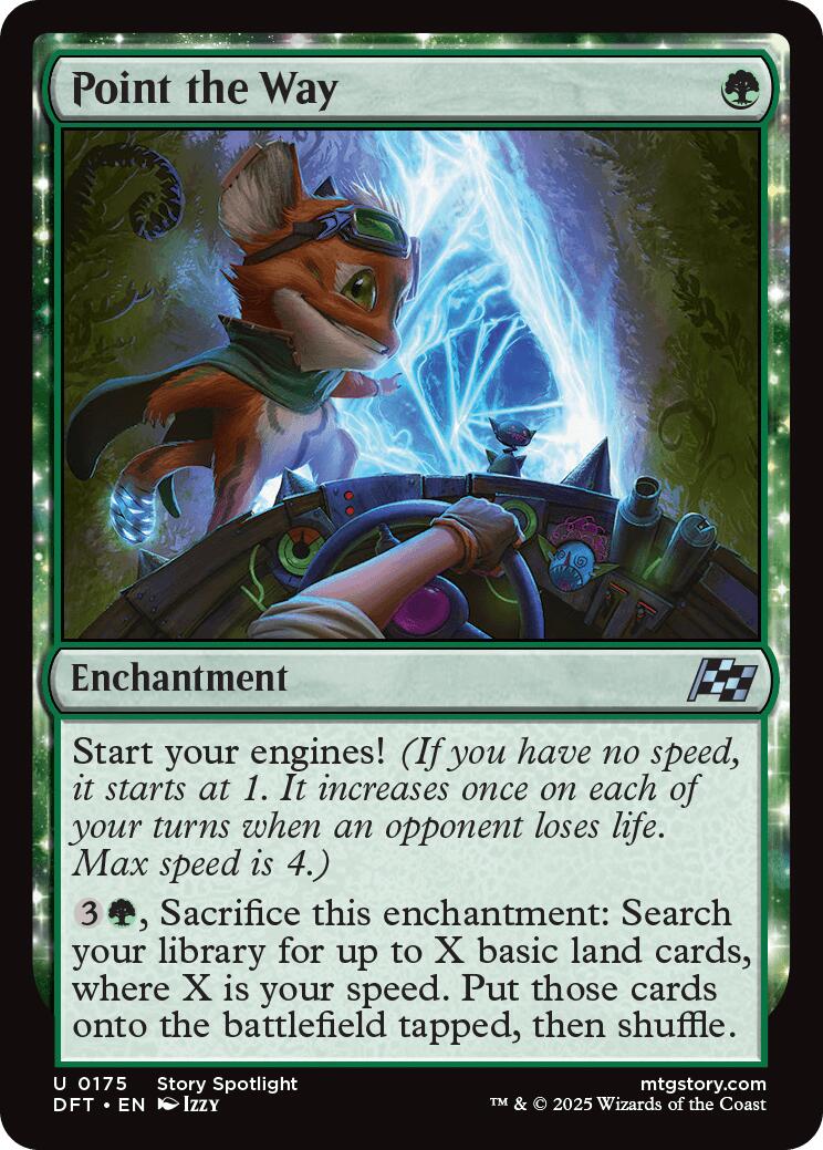 Point the Way – Aetherdrift (Magic: The Gathering)