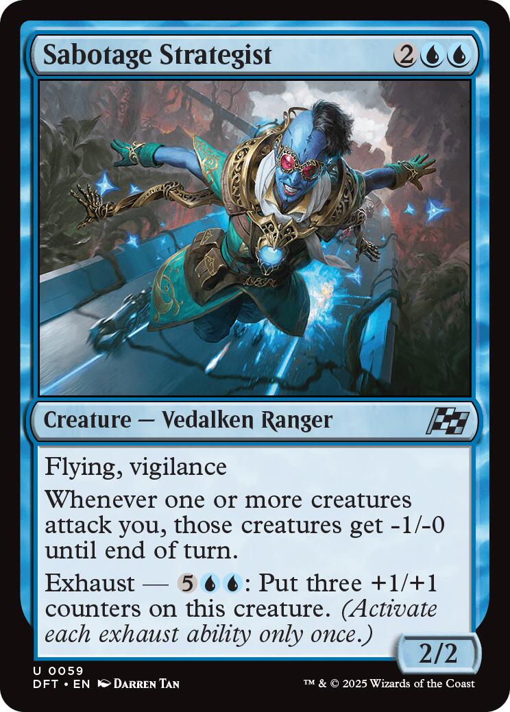 Sabotage Strategist – Aetherdrift (Magic: The Gathering)