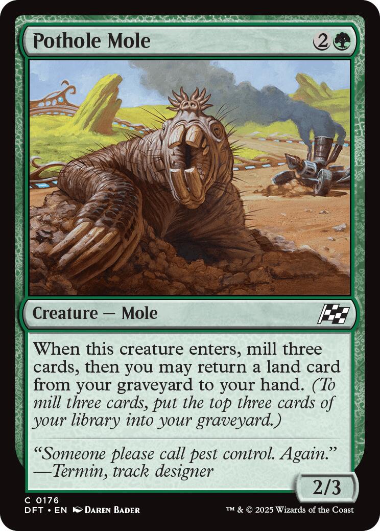 Pothole Mole – Aetherdrift (Magic: The Gathering)