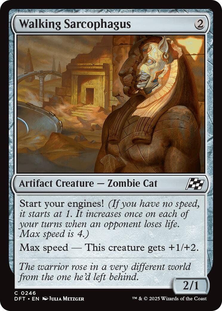 Walking Sarcophagus – Aetherdrift (Magic: The Gathering)