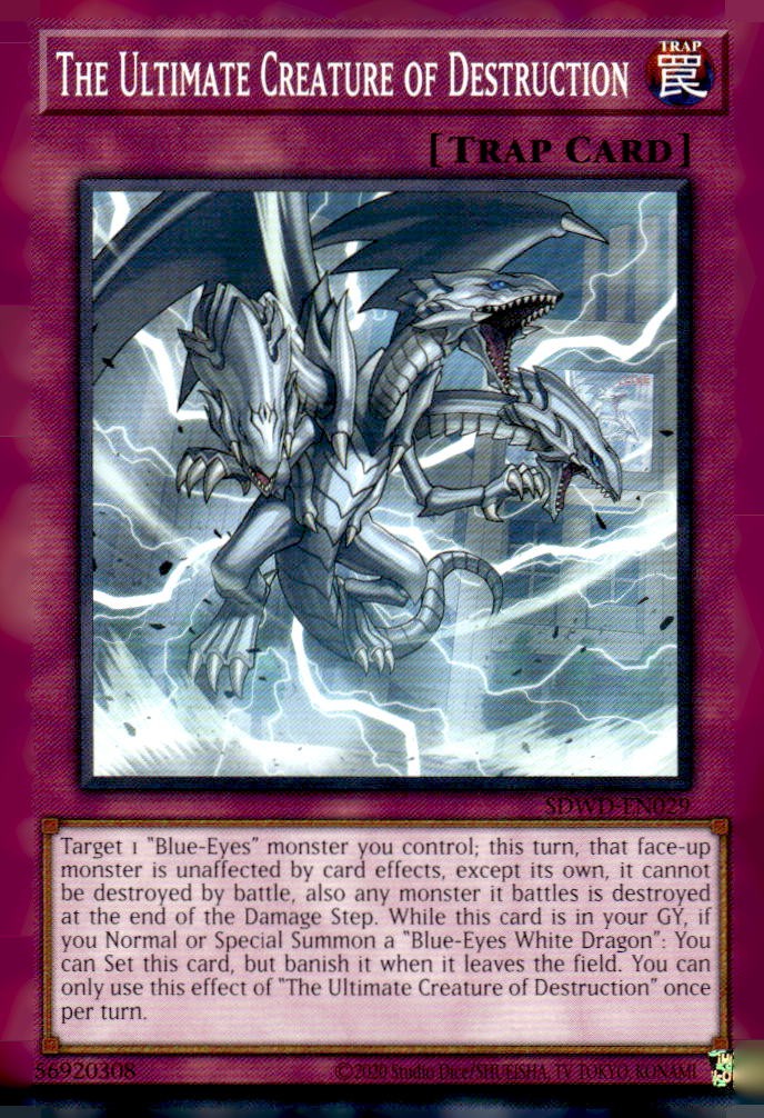 The Ultimate Creature of Destruction (Unlimited Misprint) – Structure Deck: Blue-Eyes White Destiny (YuGiOh)