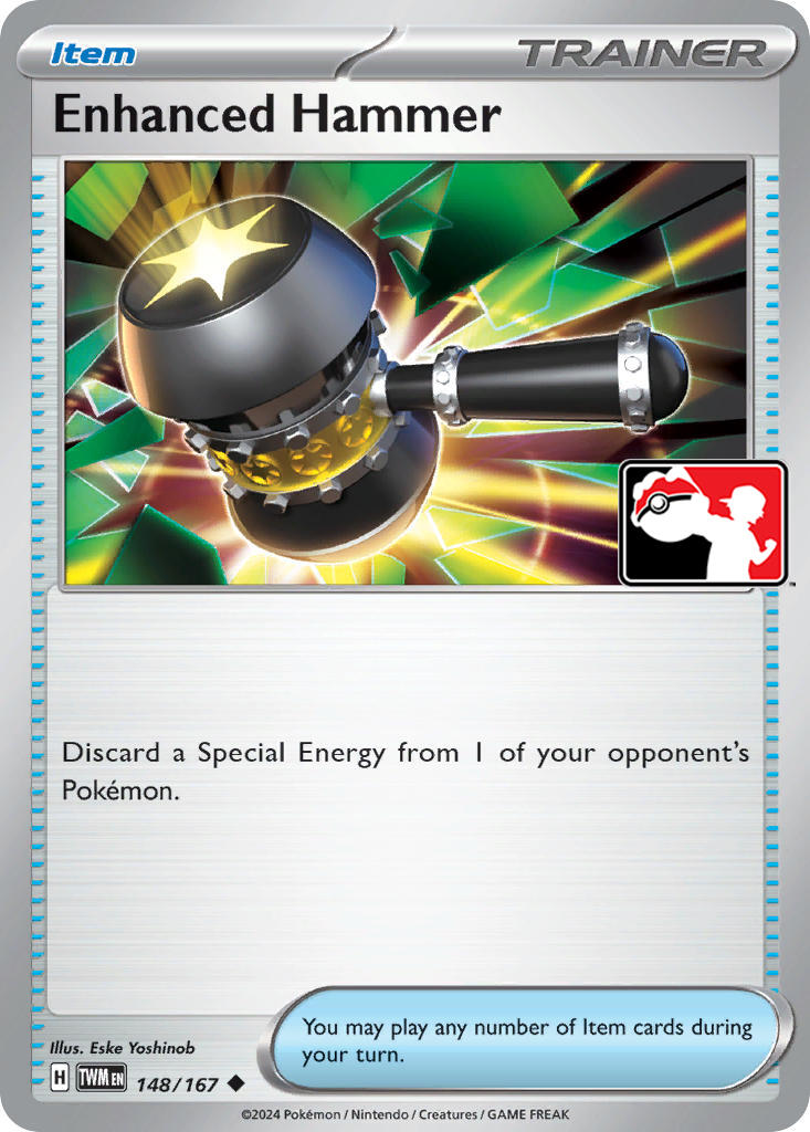 Enhanced Hammer - 148/167 – Prize Pack Series Cards (Pokemon)