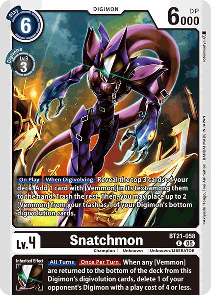 Snatchmon – World Convergence (Digimon Card Game)