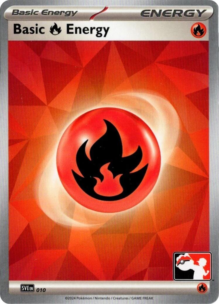 Basic Fire Energy - 010 – Prize Pack Series Cards (Pokemon)