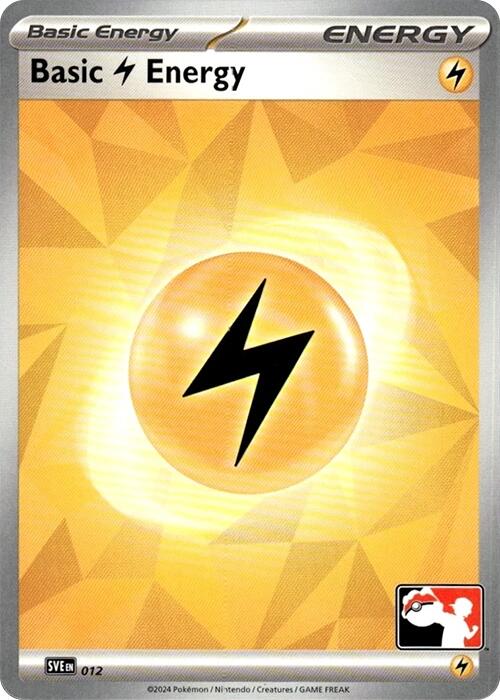 Basic Lightning Energy - 012 – Prize Pack Series Cards (Pokemon)