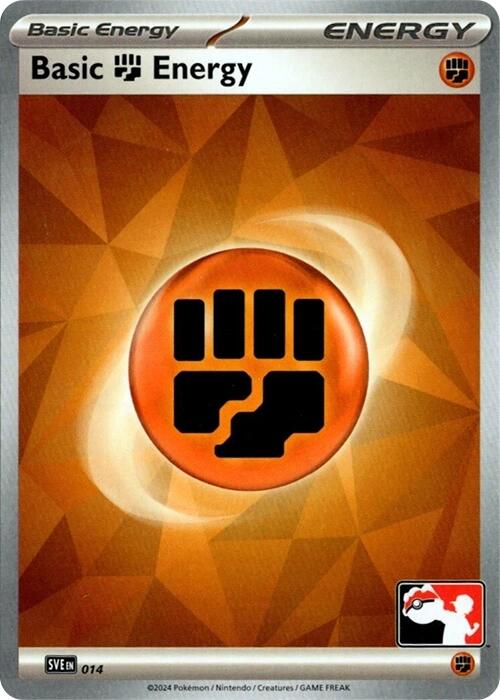 Basic Fighting Energy - 014 – Prize Pack Series Cards (Pokemon)
