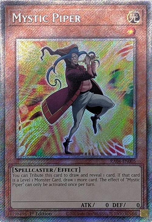 Mystic Piper (Platinum Secret Rare) – Quarter Century Stampede (YuGiOh)