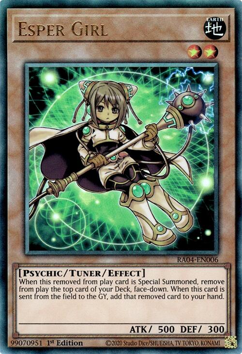 Esper Girl (PUR) – Quarter Century Stampede (YuGiOh)