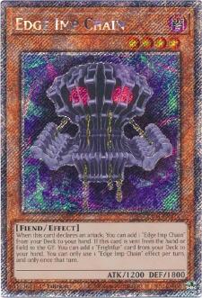 Edge Imp Chain (Platinum Secret Rare) – Quarter Century Stampede (YuGiOh)