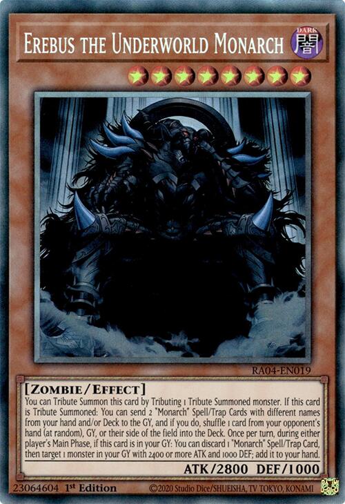 Erebus the Underworld Monarch (PCR) – Quarter Century Stampede (YuGiOh)