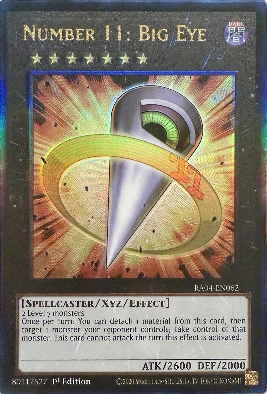 Number 11: Big Eye (PUR) – Quarter Century Stampede (YuGiOh)