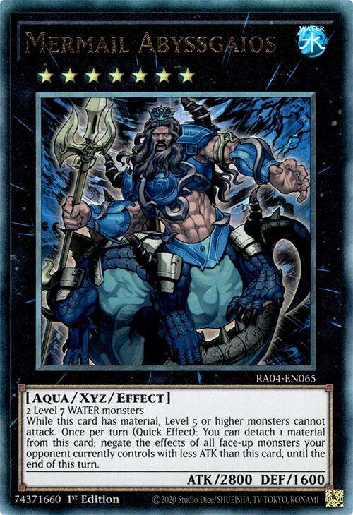 Mermail Abyssgaios (PUR) – Quarter Century Stampede (YuGiOh)