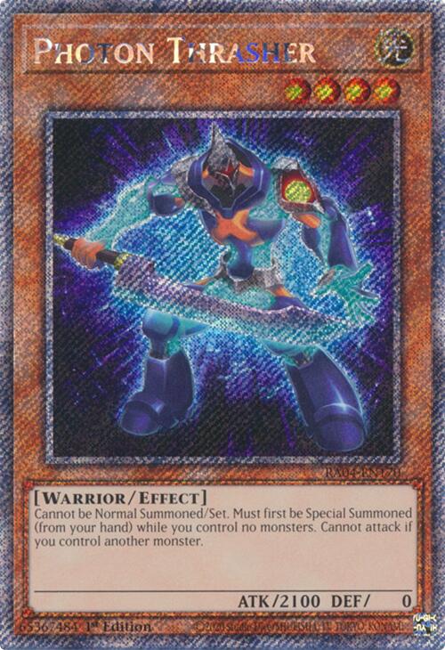 Photon Thrasher (Platinum Secret Rare) – Quarter Century Stampede (YuGiOh)