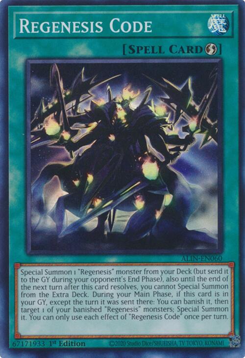 Regenesis Code – Alliance Insight (YuGiOh)