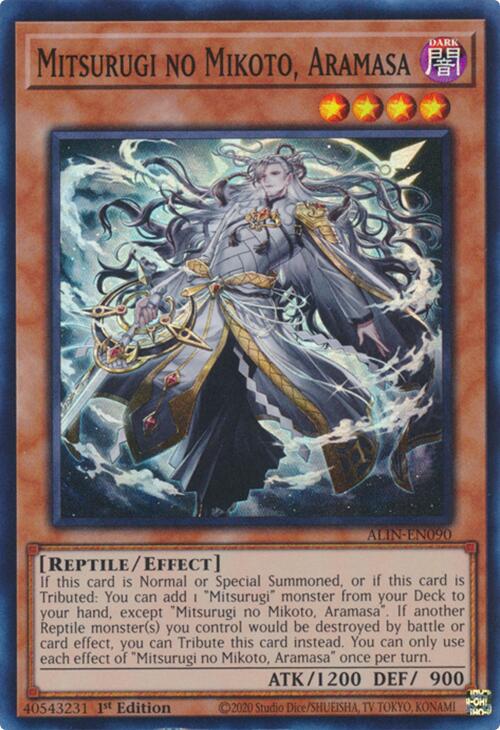 Mitsurugi no Mikoto, Aramasa – Alliance Insight (YuGiOh)
