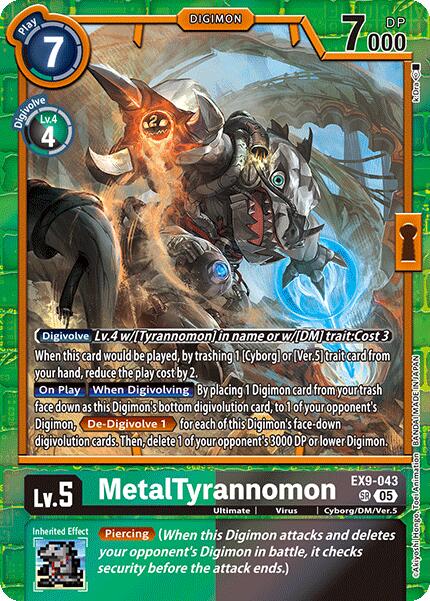 MetalTyrannomon – Versus Monsters (Digimon Card Game)