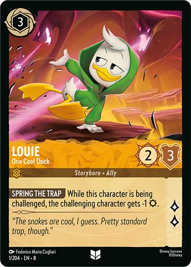 Louie - One Cool Duck – Reign of Jafar (Disney Lorcana)