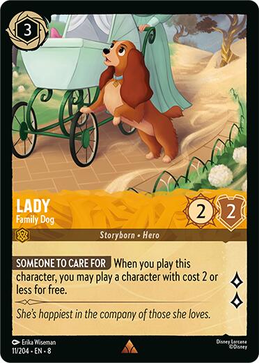 Lady - Family Dog – Reign of Jafar (Disney Lorcana)
