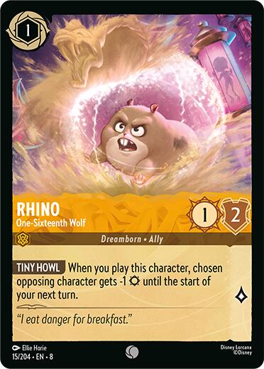 Rhino - One-Sixteenth Wolf – Reign of Jafar (Disney Lorcana)