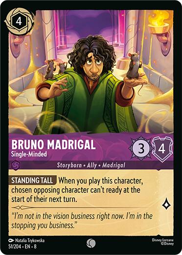 Bruno Madrigal - Single-Minded – Reign of Jafar (Disney Lorcana)