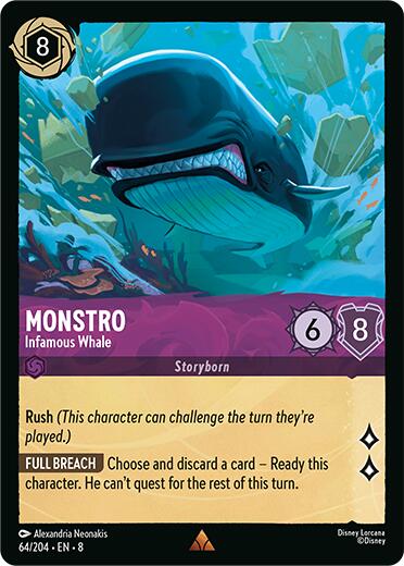 Monstro - Infamous Whale – Reign of Jafar (Disney Lorcana)