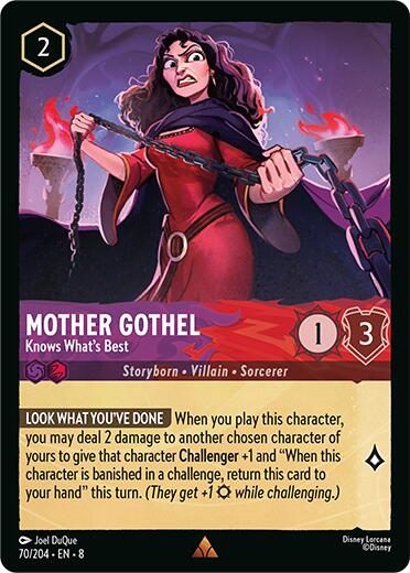 Mother Gothel - Knows What's Best – Reign of Jafar (Disney Lorcana)