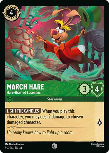 March Hare - Hare-Brained Eccentric – Reign of Jafar (Disney Lorcana)