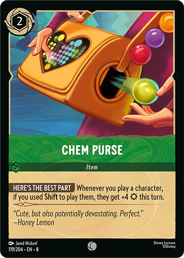 Chem Purse – Reign of Jafar (Disney Lorcana)