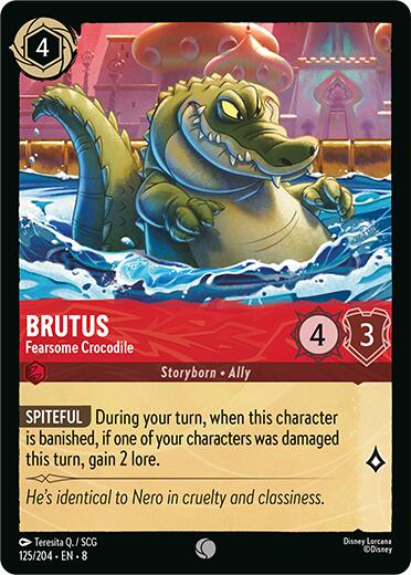 Brutus - Fearsome Crocodile – Reign of Jafar (Disney Lorcana)