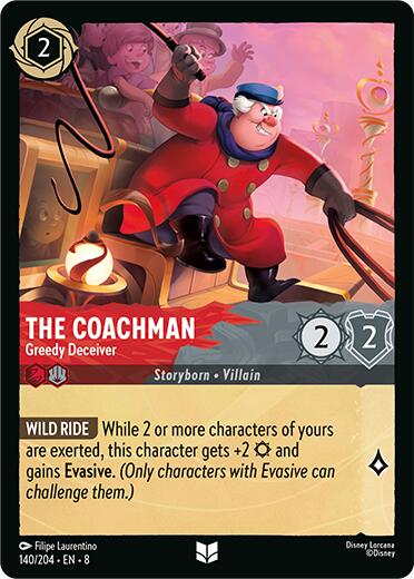 The Coachman - Greedy Deceiver – Reign of Jafar (Disney Lorcana)