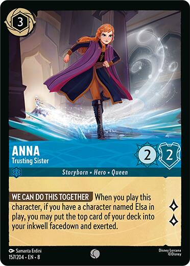Anna - Trusting Sister – Reign of Jafar (Disney Lorcana)