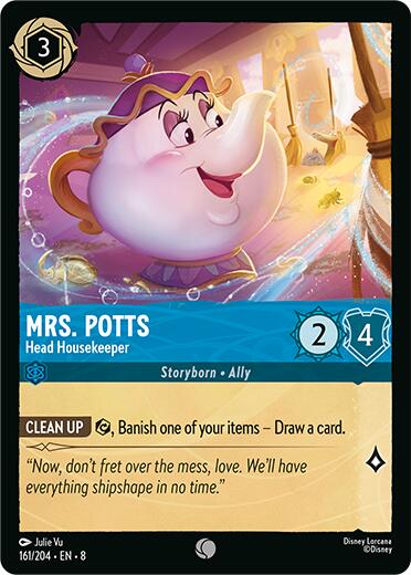 Mrs. Potts - Head Housekeeper – Reign of Jafar (Disney Lorcana)