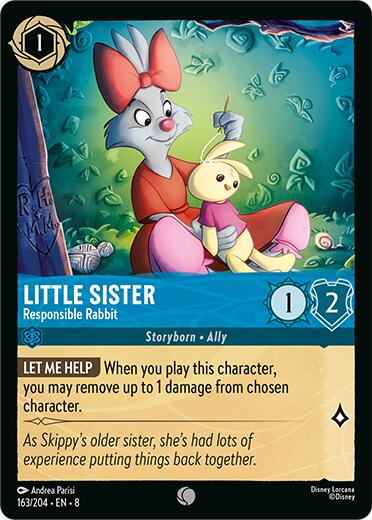 Little Sister - Responsible Rabbit – Reign of Jafar (Disney Lorcana)