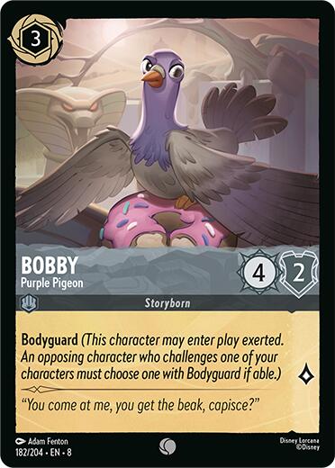 Bobby - Purple Pigeon – Reign of Jafar (Disney Lorcana)