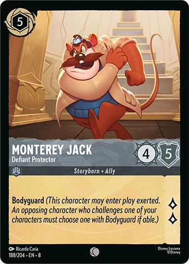 Monterey Jack - Defiant Protector – Reign of Jafar (Disney Lorcana)