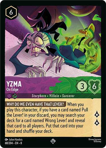 Yzma - On Edge – Reign of Jafar (Disney Lorcana)