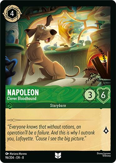 Napoleon - Clever Bloodhound – Reign of Jafar (Disney Lorcana)