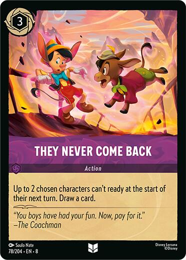 They Never Come Back – Reign of Jafar (Disney Lorcana)