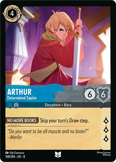 Arthur - Determined Squire – Reign of Jafar (Disney Lorcana)