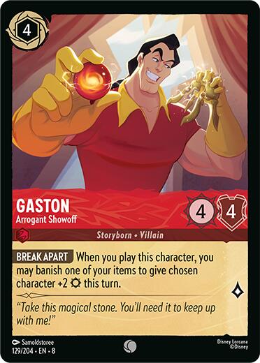 Gaston - Arrogant Showoff – Reign of Jafar (Disney Lorcana)