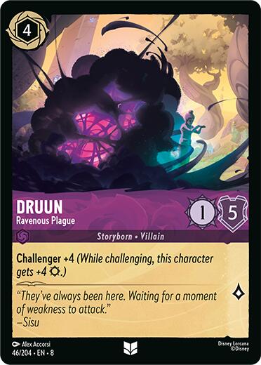 Druun - Ravenous Plague – Reign of Jafar (Disney Lorcana)