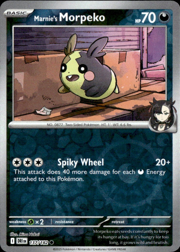 Marnie's Morpeko – SV10: Destined Rivals (Pokemon)