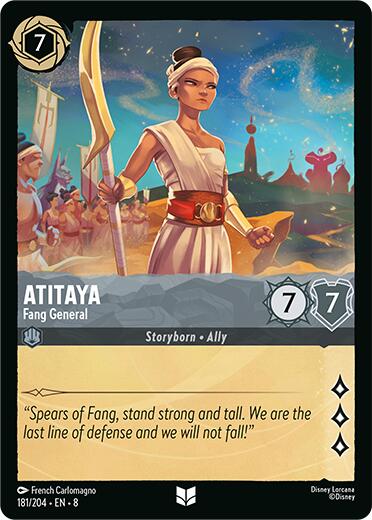 Atitaya - Fang General – Reign of Jafar (Disney Lorcana)