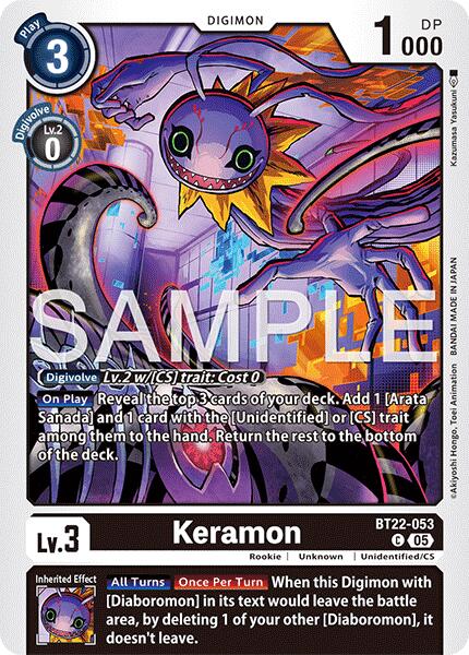 Keramon – Cyber Eden (Digimon Card Game)