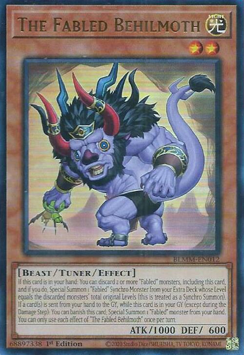The Fabled Behilmoth – Battles of Legend: Monster Mayhem (YuGiOh)