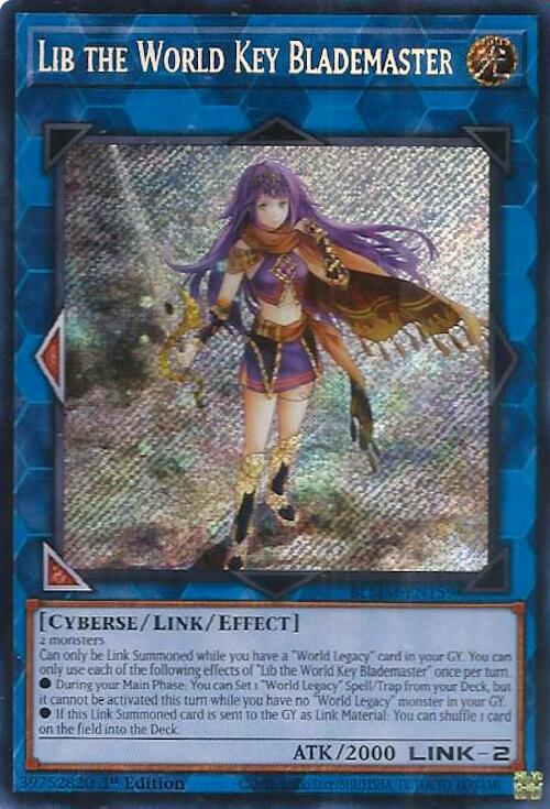 Lib the World Key Blademaster – Battles of Legend: Monster Mayhem (YuGiOh)