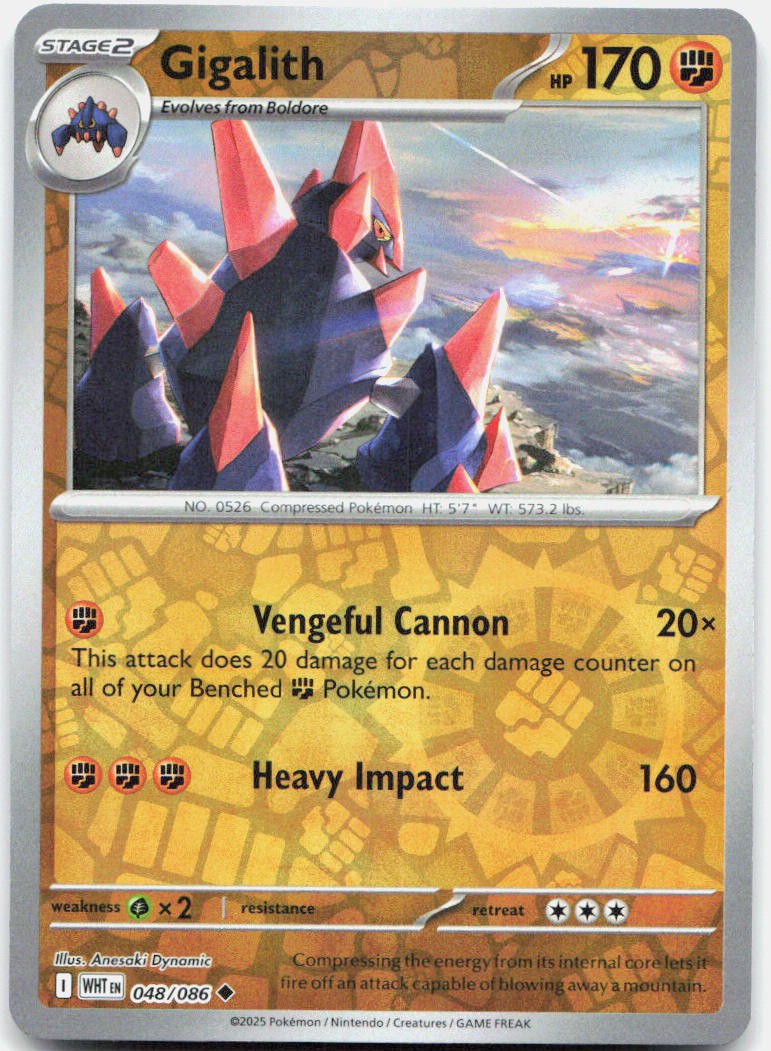 Gigalith – SV: White Flare (Pokemon)