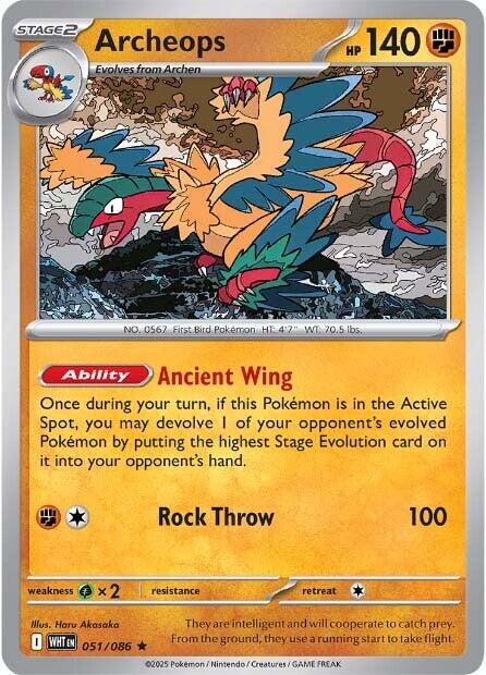 Archeops – SV: White Flare (Pokemon)