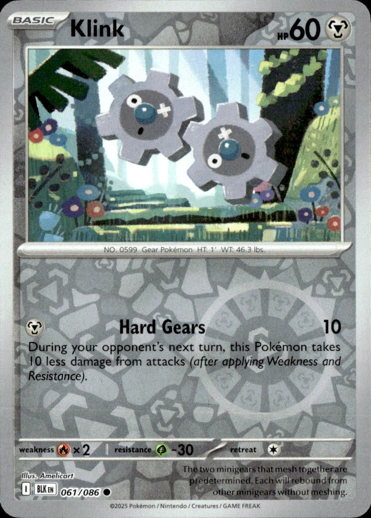 Klink – SV: Black Bolt (Pokemon)